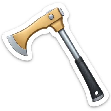 climbing axe sticker