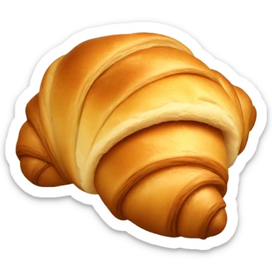 Croissant sticker