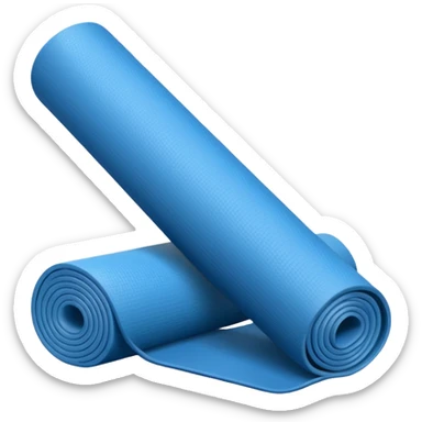 Yoga mat sticker