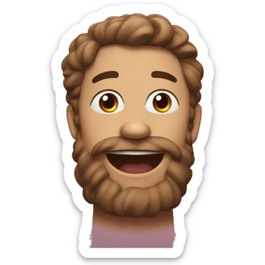 A very passionate emoji, but very, very, very, very passionate and emotional about being in love. sticker