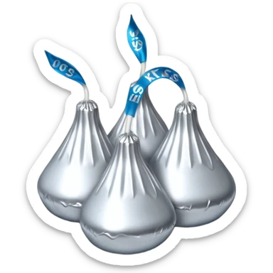 Pack of Hershey’s kisses sticker