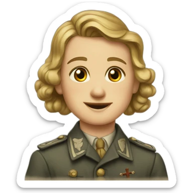 Cross german in 1940 sticker