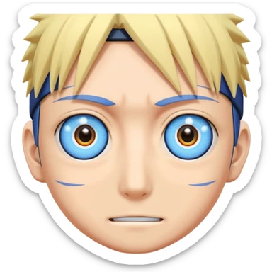 Naruto eyes sticker