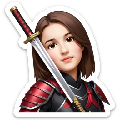 Katana Master sticker