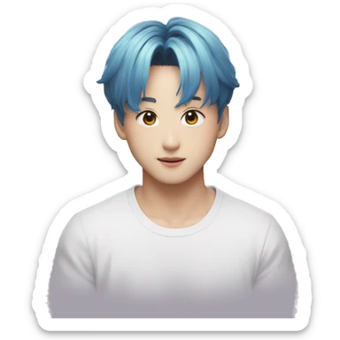 Jeon Jungkook from the music video DNa of BTS sticker