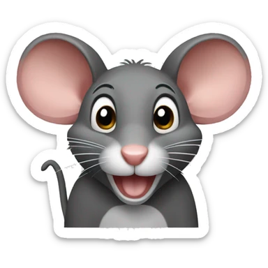 Ratón  sticker