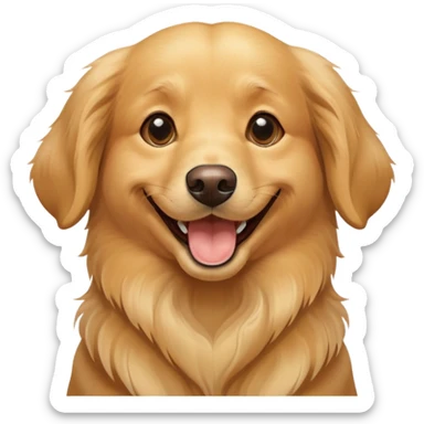 Dog smile sticker