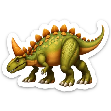 Dinosaur's Feet sticker