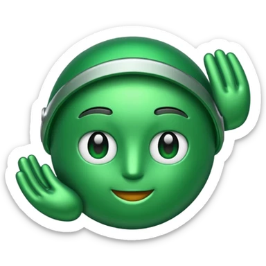 i want in the format how we copy paste whatsapp emoji's Bold up arrow in green color ⬆ sticker