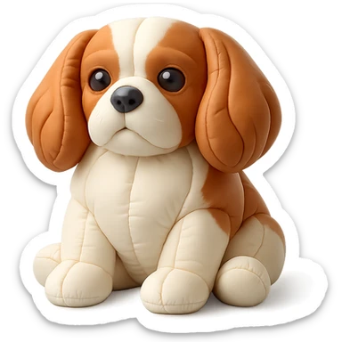 Cavalier King Charles Spaniel dog sticker
