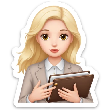 pretty agenda  sticker