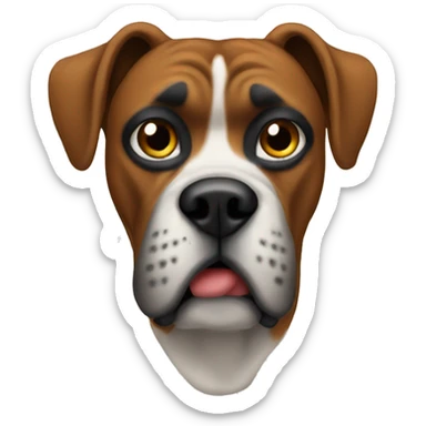 Boxer sticker
