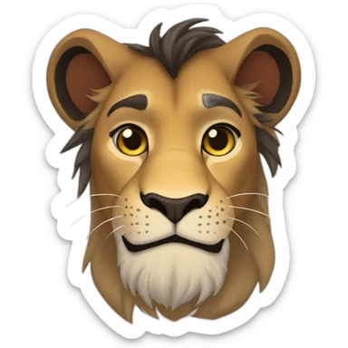 lion king Scar sticker