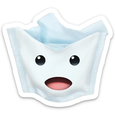 sanitary napkin sticker