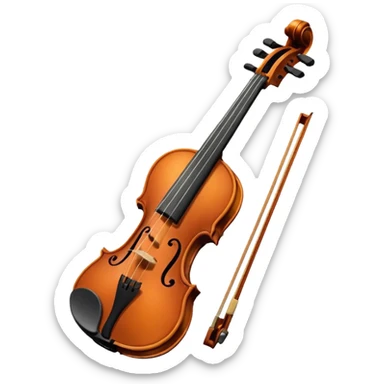 violin sticker