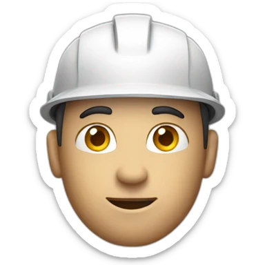 Planning work man sticker