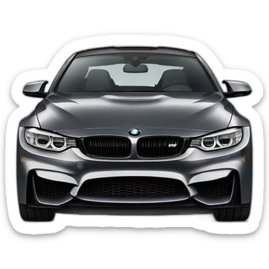 BMW M4 sticker