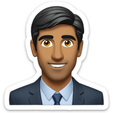 Rishi sunak sticker