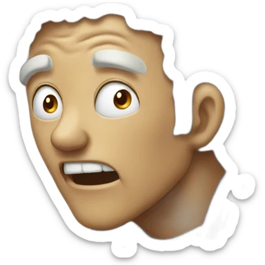 old man yells at cloud sticker