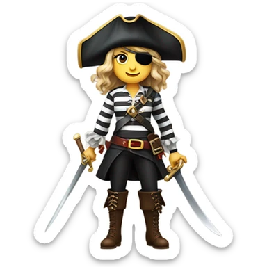 Pirate Taylor swift sticker