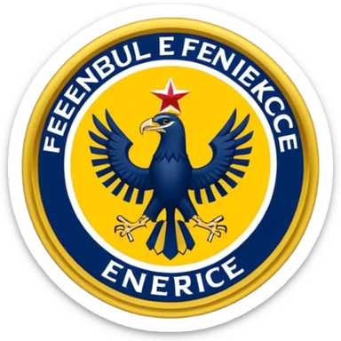 fenerbahçe logosu sticker