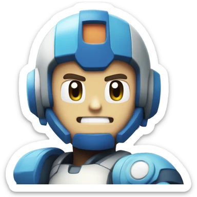 mega man sticker