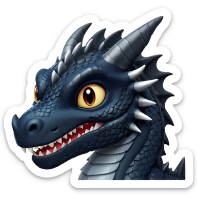 Un dragón furia nocturna sticker