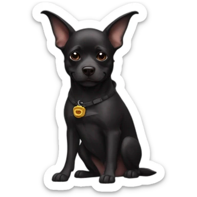 Batdog sticker