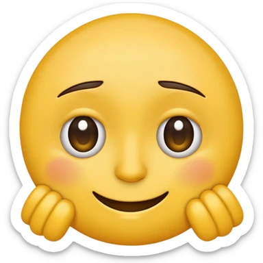 Aséeme un emoji ojeras sticker