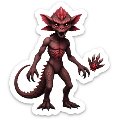 Demogorgone sticker