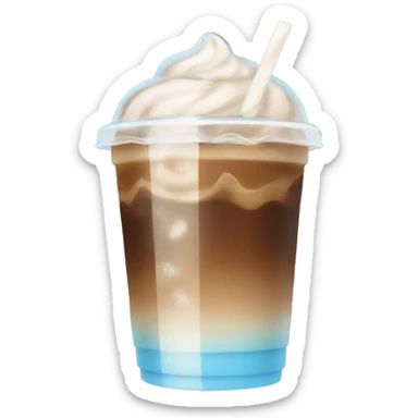 iced coffe aesthetic sticker