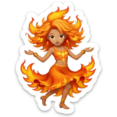 Fire spirit – Flames for hair



























 sticker