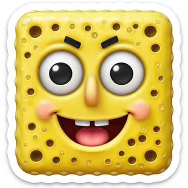 SpongeBob SquarePants 1999 sticker