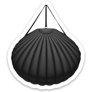 sac a parachute noir sticker