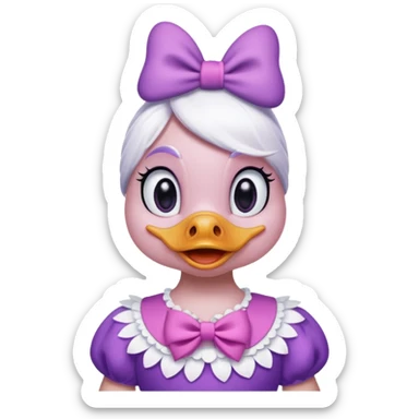 daisy duck sticker