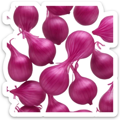 pickled red onions  sticker