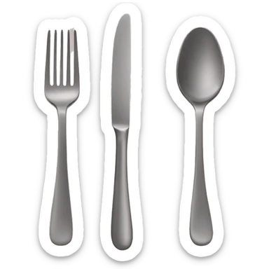  cutlery sticker