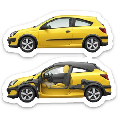 Opel astra sticker