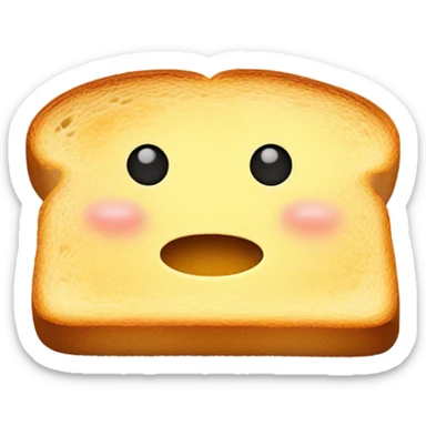 Toast sticker