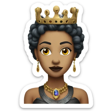 Queen of the damned sticker