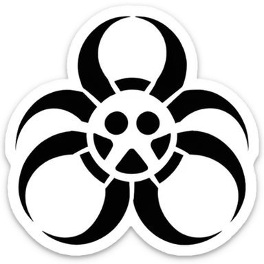 Scp foundation secure contain protect main logo sticker