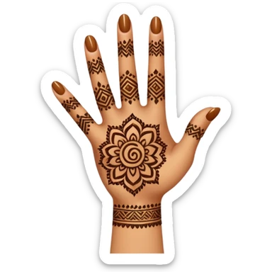 Arabic middle finger sticker