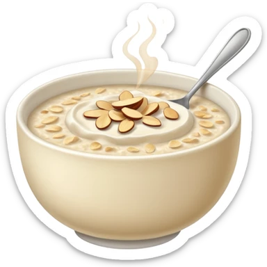 A bowl of porridge sticker
