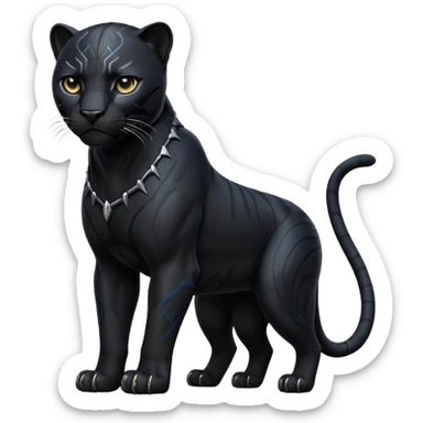 pantera negra  sticker