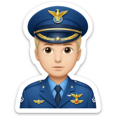 Air Force general sticker