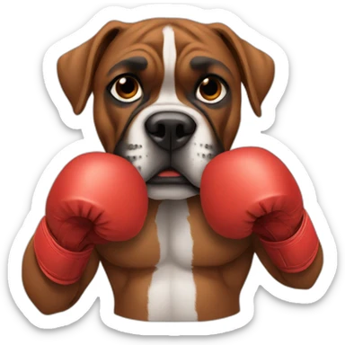 boxer  sticker