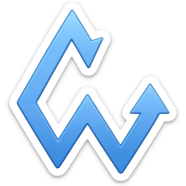 The word This with arrows pointing upwards sticker