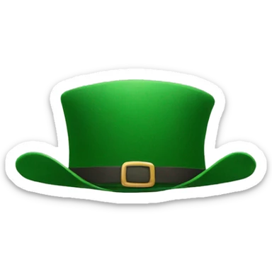 ireland hat upside down sticker