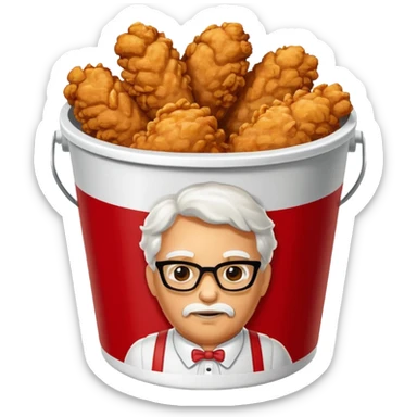Kfc sticker