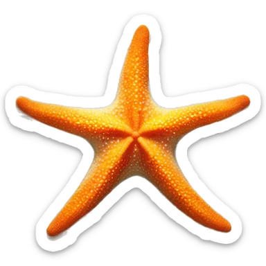 Starfish under water on a brick wall sticker